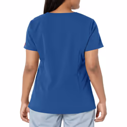 Dickies Women's Xtreme Stretch V-Neck Scrubs Shirt  Royal  X-Small
