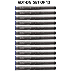 Winn Grips Dri-Tac 13 Piece Midsize (+1/16"") Dark Gray Golf Grip Bundle - Comfortable feel Tackiness Non-slip for All-Weather conditions - Shock Abso