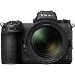 Nikon Z 6II FX-Format Mirrorless Camera Body w/NIKKOR Z 24-70mm f/4 S, Black w/ NIKKOR Z 24-70mm f/4 S FX Mirrorless camera body