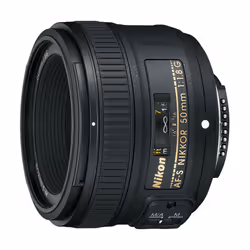 Nikon AF-S NIKKOR 50mm f/1.8G, Standard zoom lens, 7/6, Nikon F, Auto focus
