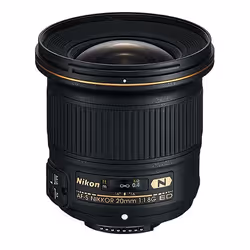Nikon AF-S NIKKOR 20mm f/1.8G ED, Ultra-wide lens, 13/11