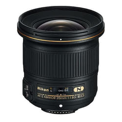 Nikon AF-S NIKKOR 20mm f/1.8G ED SLR Ultra-wide lens Black
