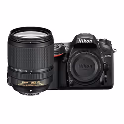 Nikon D7200 + AF-S DX NIKKOR 18-140mm, 24.2 MP, 6000 x 4000 pixels, CMOS, 7.8x, Full HD, Black
