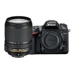 Nikon D7200 + AF-S DX NIKKOR 18-140mm SLR Camera Kit 24.2 MP CMOS 6000 x 4000 pixels Black