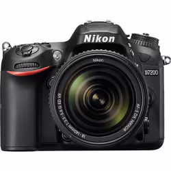 Nikon D7200 + AF-S DX NIKKOR 18-140mm SLR Camera Kit 24.2 MP CMOS 6000 x 4000 pixels Black