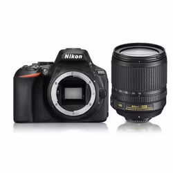 Nikon D5600 + AF-S DX 18-105mm G ED VR SLR Camera Kit 24.2 MP CMOS 6000 x 4000 pixels Black