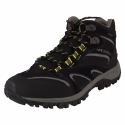Mens Merrell Waterproof Walking Boots Phoenix Mid - UK 8.5, Black