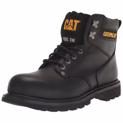 cat Footwear Mens Second Shift Steel Toe construction Boot Black 14