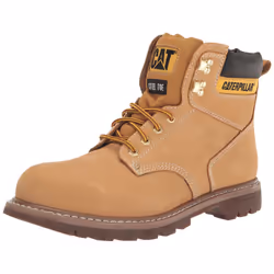cat Footwear Mens Second Shift Steel Toe Work Boot Honey 10 Wide