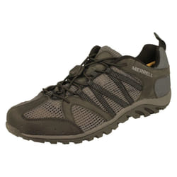 Mens Merrell Casual Lace Up Trainers Mykos Octo Stretch - UK 8.5, Black