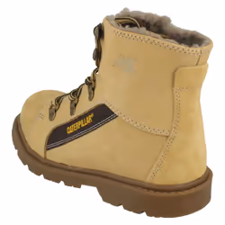 ) Boys Caterpillar Ankle Boots Harris - UK 13 Child, Sand (Yellow