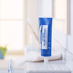 Dr. Bronners - All-One Toothpaste Variety Pack - Peppermint  Cinnamon  Anise  & Spearmint  70% Organic Ingredients  Natural & Effective  Fluoride-Free
