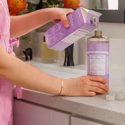 Dr. Bronner's Pure-Castile Liquid Soap Refill Lavendar 32oz, Pack of 2