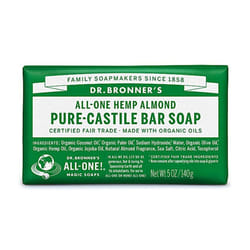 Dr. Bronner Organic Almond Pure-Castile Bar Soap 140g