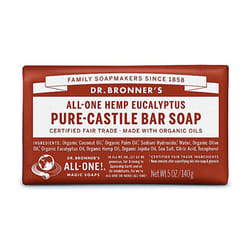 Dr. Bronner Organic Eucalyptus Pure-Castile Bar Soap 140g