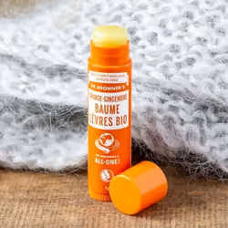 Dr. Bronner's Organic Lip Balm Orange-Ginger 4 g