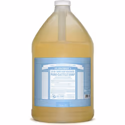 Dr.Bronner's PURE-CASTILE LIQUID SOAP, Body, Liquid soap, Water, Organic Coconut Oil*, Potassium Hydroxide**, Organic Palm Ke ...