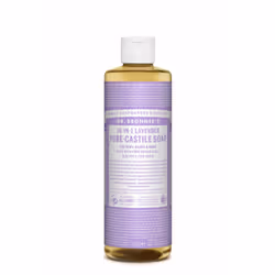 Dr.Bronner's 18-IN-1, Liquid soap, Cleansing, Aqua, Potassium Cocoate (Saponified Co¬conut Oil*‡), Potassium Palm Kernelate ( ...