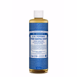 Dr.Bronner's 18-IN-1, Liquid soap, Cleansing, Aqua, Potassium Cocoate (huile de coco saponifiée*‡), Potassium Palm Kernelate ...