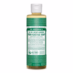 Dr Bronner Org Almond Cast Liq Soap 237ml