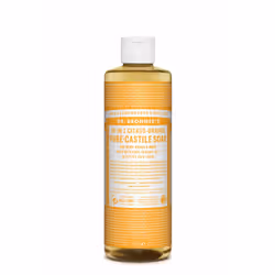 Dr.Bronner's 18-IN-1, Liquid soap, Cleansing, Aqua, Potassium Cocoate (Saponified Co¬conut Oil*‡), Potassium Palm Kernelate ( ...