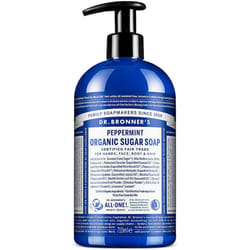 Dr. Bronner's Organic Sugar Soap Peppermint 710 ml