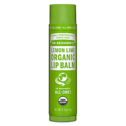 Dr Bronners Magic Soaps Organic Lip Balm  Lemon Lime  015 Ounce