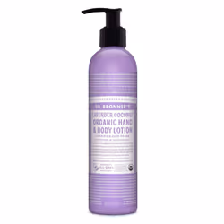 Dr Bronners Lavender Coconut Organic Lotion 8 Ounce - 6 per case.