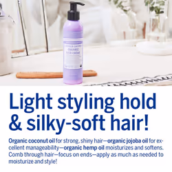 Dr. Bronner's - Organic Hair Creme (Lavender Coconut  6 Ounce)