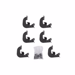 DEE ZEE DZ 66340 Hex Side Step Bracket Kit Black