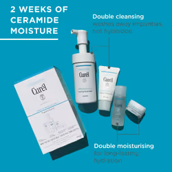 CurÃ©l Enrich Trial & Travel Kit, 2 Week Skincare Routine for Dry, Sensitive Skin