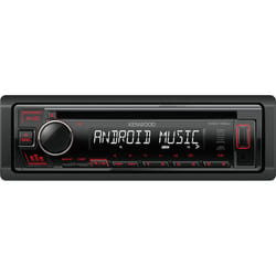 Kenwood KDC-130UR car media receiver Black 200 W