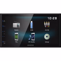 Kenwood DMX120BT, Black, 2 DIN, 84 W, 50 W, 99 dB, NTSC, PAL