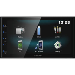 Kenwood DMX120BT car media receiver Black 84 W Bluetooth
