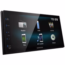 Kenwood DMX120BT car media receiver Black 84 W Bluetooth