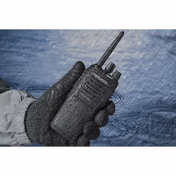 Kenwood TK-3701DE two-way radio 48 channels 446 - 446.2 MHz Black