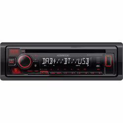 Kenwood KDC-BT450DAB, Black, 1 DIN, 50 W, 4.0 channels, 50 W, CD-R, CD-RW