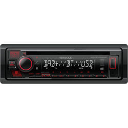 Kenwood KDC-BT450DAB car media receiver Black 50 W Bluetooth