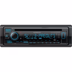Kenwood Electronics KDC-BT960DAB, Black, 1 DIN, 2000 W, 4.0 channels, 500 W, CD, CD-R, CD-RW