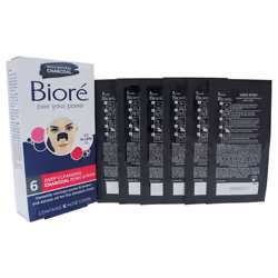 Biore Deep Cleansing Charcoal Pore Strips - 6 Pc Pore Strips