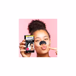 BiorÃ© Charcoal, Deep Cleansing 18 Nose Strips for Blackhead Removal on Oily Skin, with Instant Pore Unclogging, Featuresâ¦