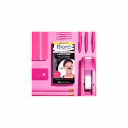 BiorÃ© Charcoal, Deep Cleansing 18 Nose Strips for Blackhead Removal on Oily Skin, with Instant Pore Unclogging, Featuresâ¦