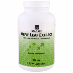 Seagate, Olive Leaf Extract, 450 mg, 250 V Capsules