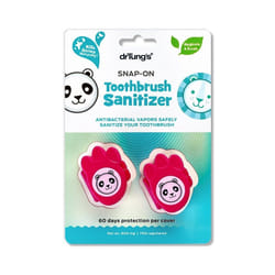 Dr. Tung's, Kid's Snap-On Toothbrush Sanitizers, 2 Pack
