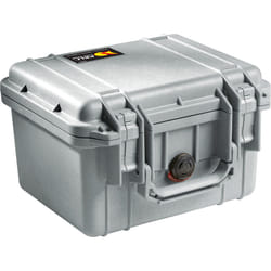Peli 1300 equipment case Hard shell case Silver