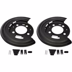 Dorman 924-212 Brake Backing Plate Compatible with Select Ford Models Black