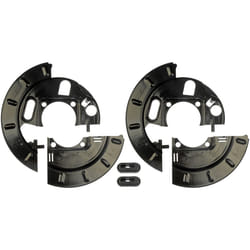 Dorman 924-222 Rear Brake Dust Shield - 1 Split Pair Compatible with Select Cadillac / Chevrolet / GMC Models OE FIX