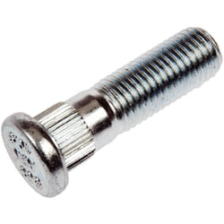 M12-1.50 Serrated Wheel Stud - 12.97mm Knurl  42.5mm Length