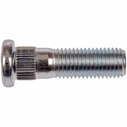 M12-1.50 Serrated Wheel Stud - 12.97mm Knurl  42.5mm Length