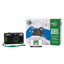 HARMAN Technology EZ-35 Compact film camera 135 mm Black, Green - Additional view 2
